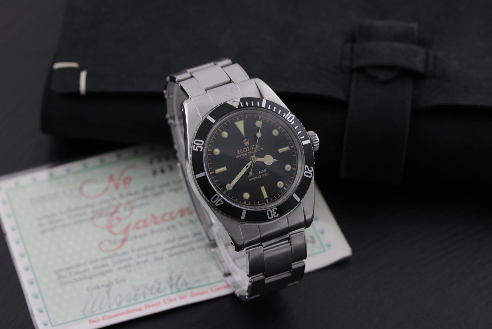 Rolex Submariner Small Crown Ref. 5508