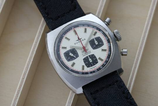 Dugena Tri-Compax Chronograph Panda