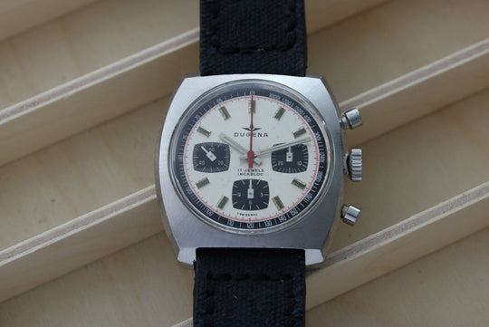 Dugena Tri-Compax Chronograph Panda