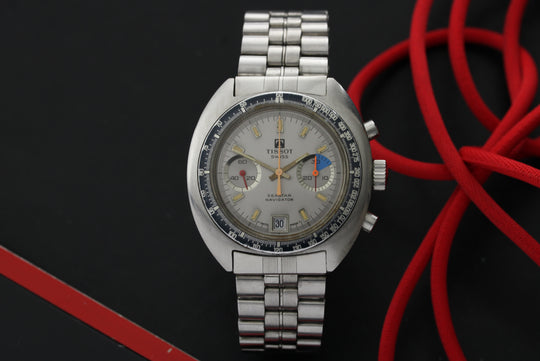 Tissot Seastar Navigator chronograph Valjoux 7734
