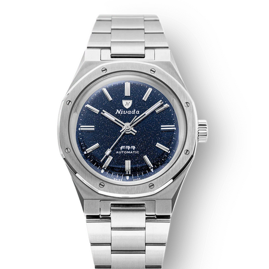 Nivada F77 Stahl Aventurin 37mm *Neu*