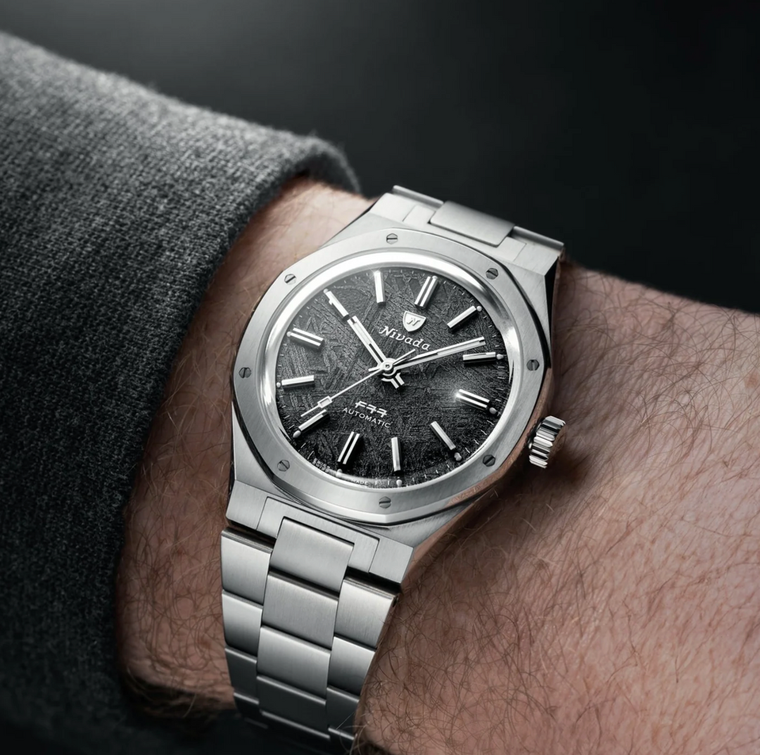 Nivada F77 Stainless Steel Meteorite "NEU"