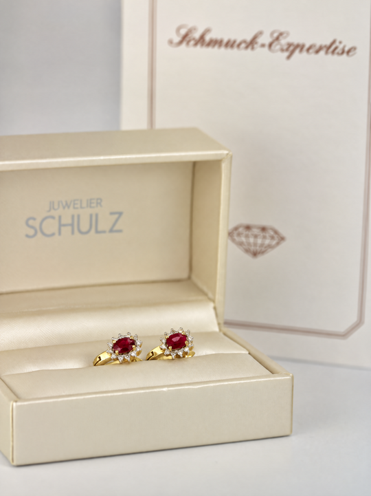 Ruby Earrings