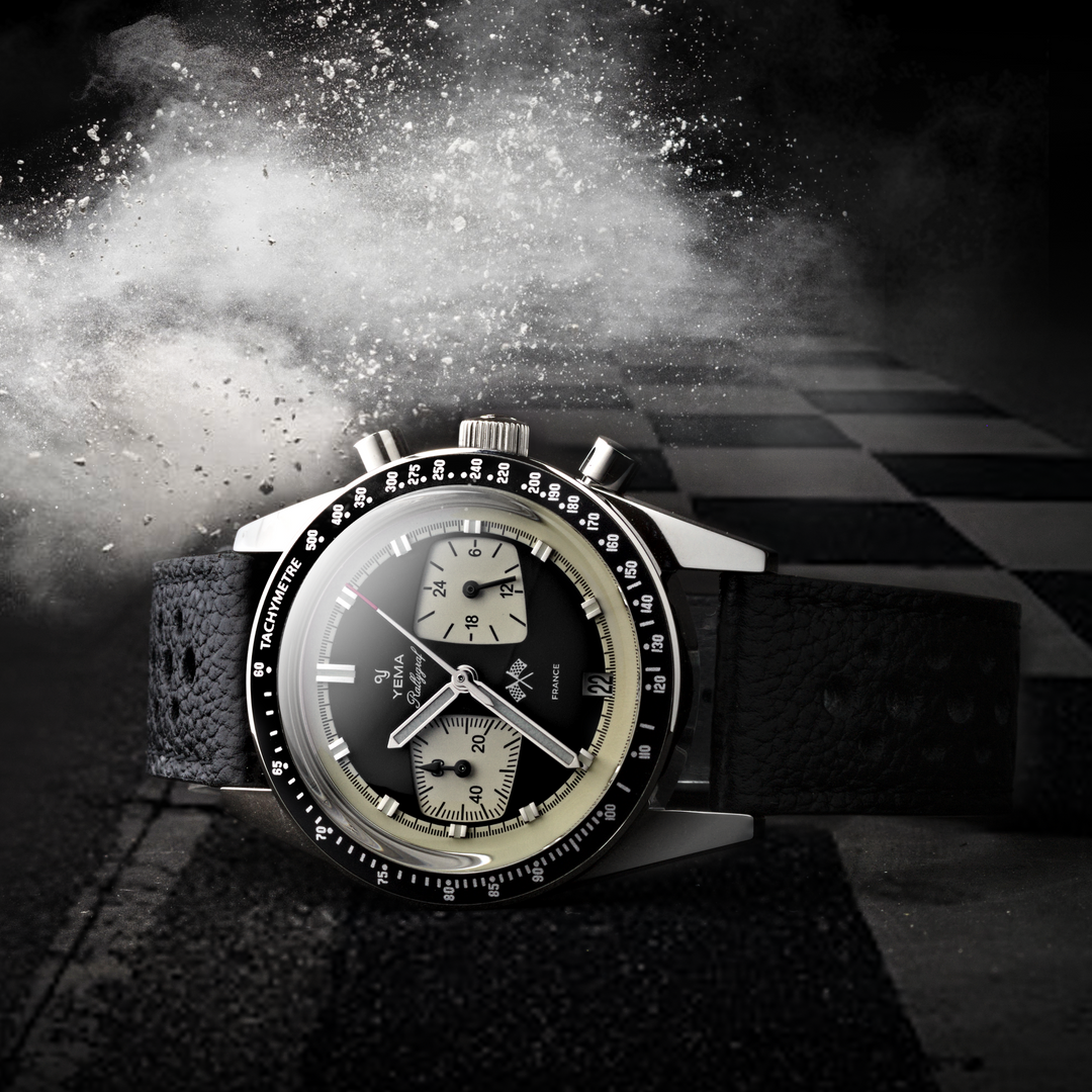 Yema RALLYGRAF MECA-QUARTZ Reverse Panda