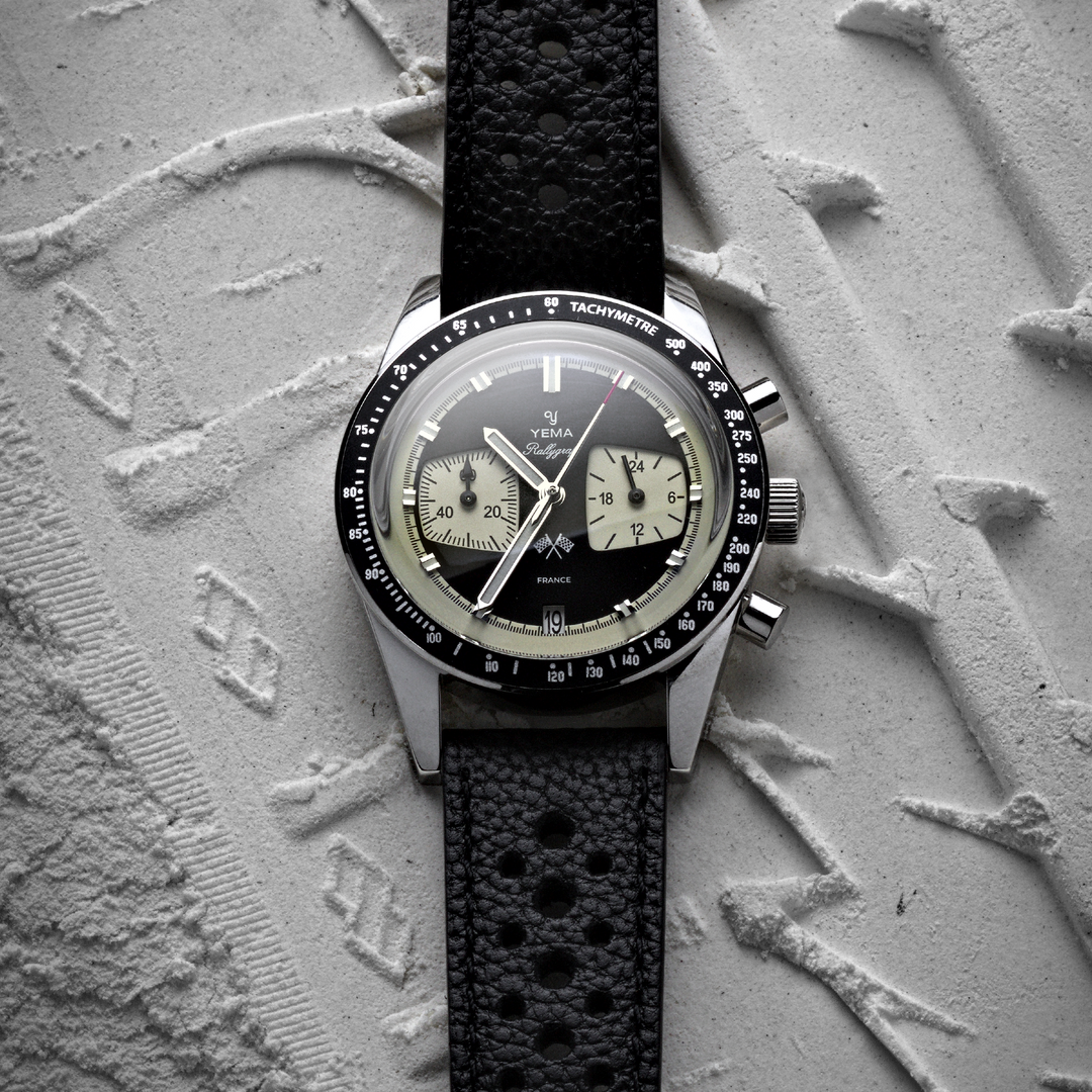 Yema RALLYGRAF MECA-QUARTZ Reverse Panda