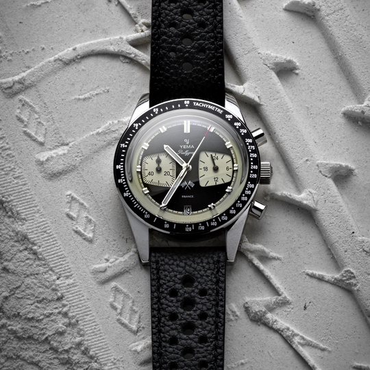 Yema RALLYGRAF MECA-QUARTZ Reverse Panda