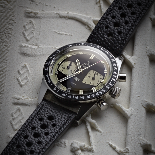 Yema RALLYGRAF MECA-QUARTZ Reverse Panda