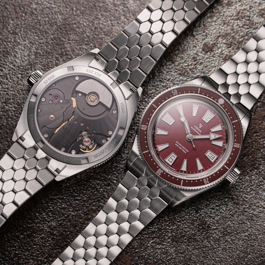 Yema Skin Diver CMM.20 Rot 39mm *Neu*
