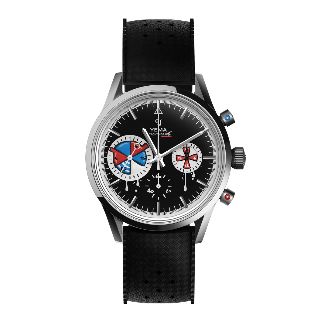 Yema Yachtingraff Croisiere 38,5mm 'Seconde/Seconde' Special Edition *Neu*