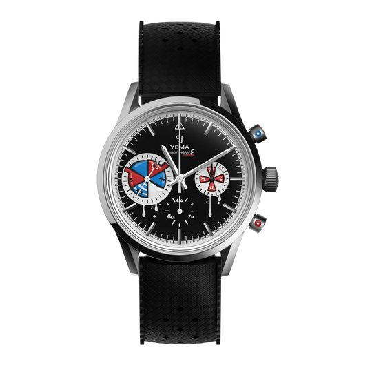 Yema Yachtingraff Croisiere 38,5mm 'Seconde/Seconde' Special Edition *Neu*