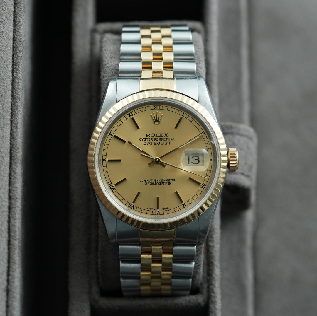 Rolex Datejust 36 ref.16233 Full Set 1990 'Rolex Service 2022'