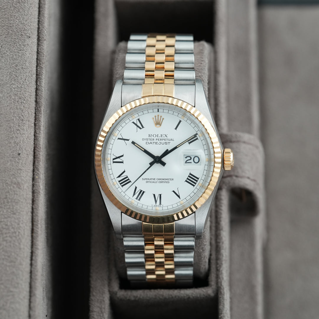 Rolex Datejust 36 ref.16013 "nie poliert" Papiere