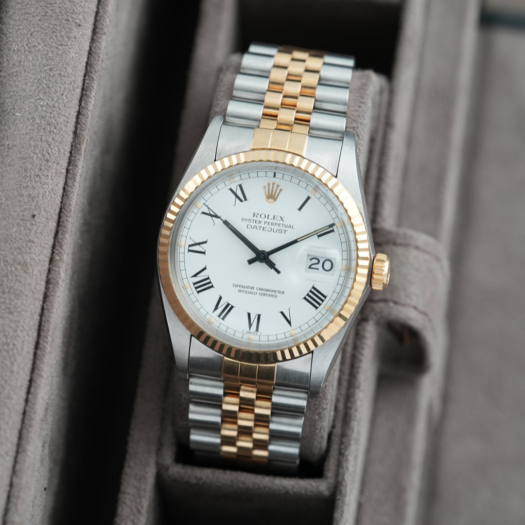 Rolex Datejust 36 ref.16013 "nie poliert" Papiere