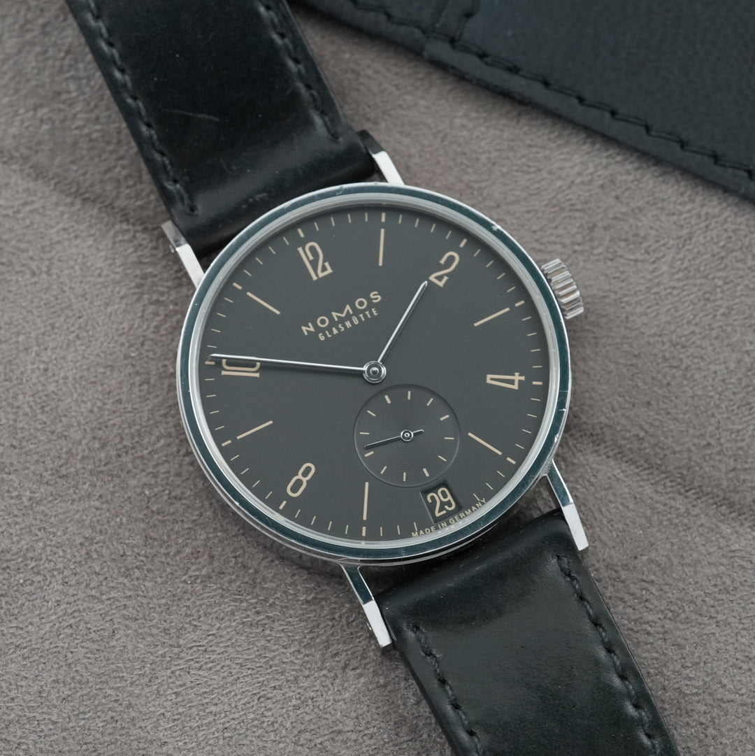 NOMOS Tangomat Ruthenium Datum 38mm