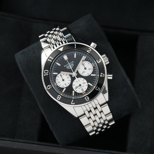TAG Heuer Autavia Heritage Chronograph 42mm ref.CBE2110 Full Set 2021
