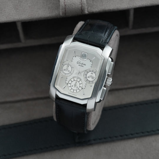Glashütte Original Senator Karrée Chronograph FULL SET