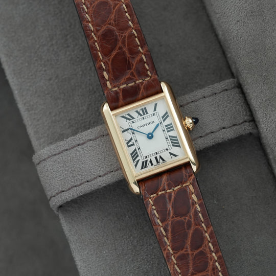 Cartier Tank Louis Cartier ref.2442 Papiere + Cartier Service 2025