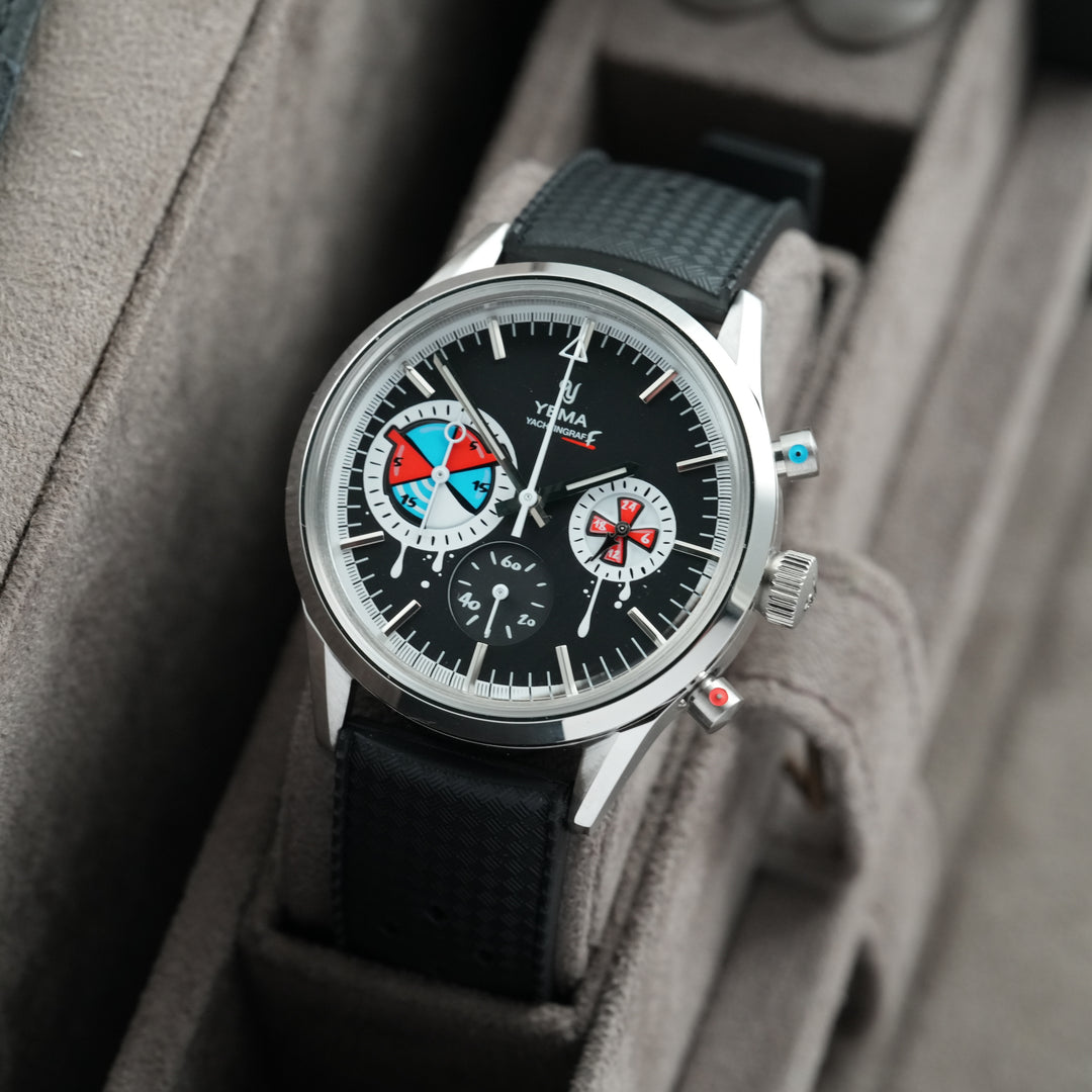Yema Yachtingraff Croisiere 38,5mm 'Seconde/Seconde' Special Edition *Neu*
