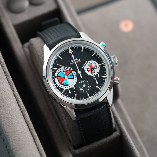 Yema Yachtingraff Croisiere 38,5mm 'Seconde/Seconde' Special Edition *Neu*