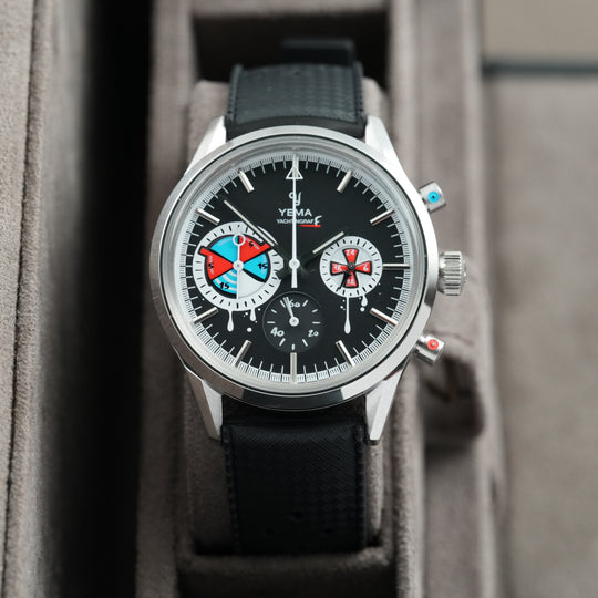 Yema Yachtingraff Croisiere 38,5mm 'Seconde/Seconde' Special Edition *Neu*