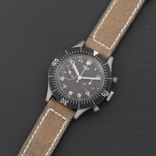 Heuer Bundeswehr Flyback ref.1550sg
