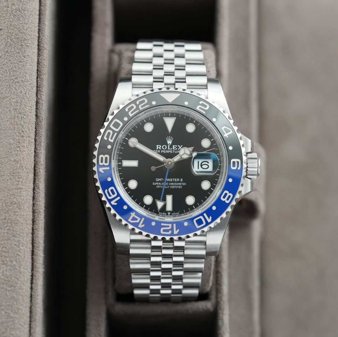 Rolex GMT-Master II ref.126710BLNR 'Batgirl' Full Set 2020