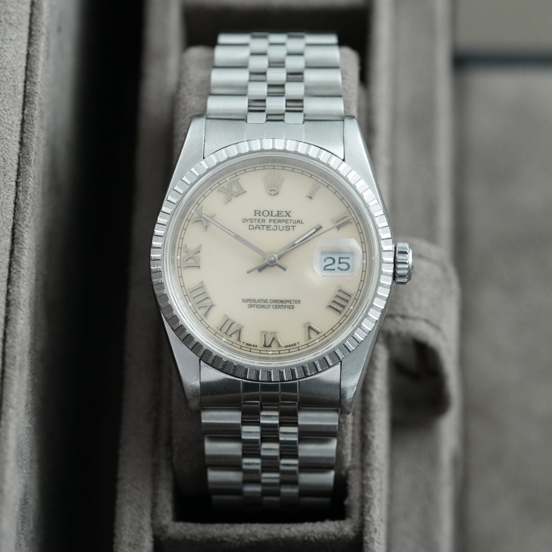 Rolex Datejust 36 ref.16220 'Cream Ivory Dial'