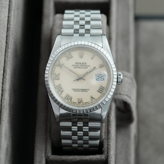 Rolex Datejust 36 ref.16220 'Cream Ivory Dial'