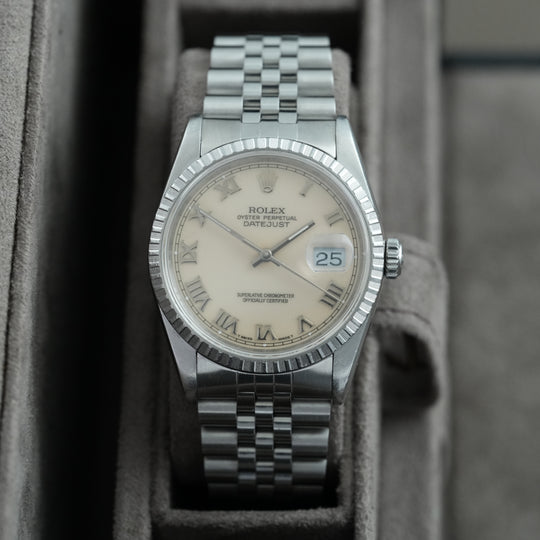 Rolex Datejust 36 ref.16220 'Cream Ivory Dial'