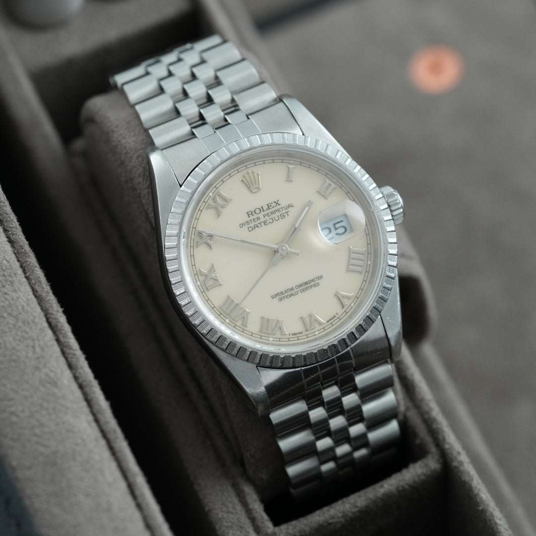 Rolex Datejust 36 ref.16220 'Cream Ivory Dial'