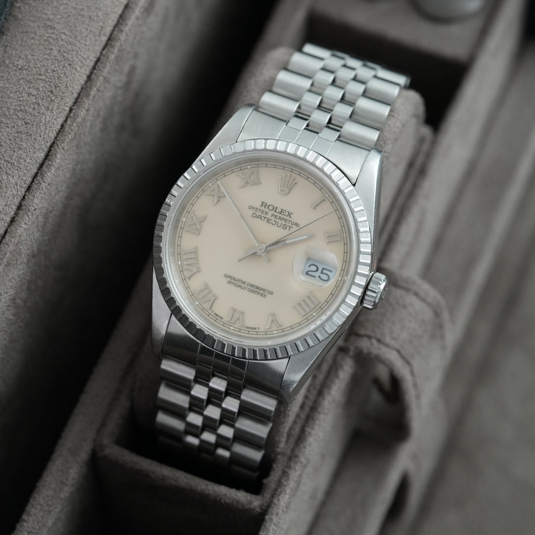 Rolex Datejust 36 ref.16220 'Cream Ivory Dial'