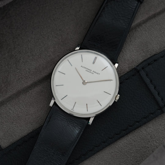 Audemars Piguet Geneve 18k White Gold Cal 2003 Ultra Thin