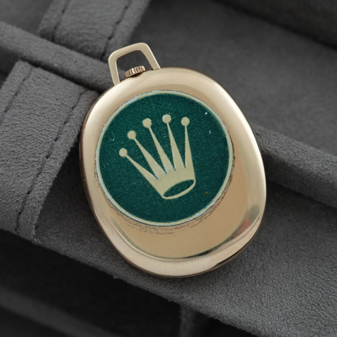 Rolex Cellini ref.3729 18k Gold Taschenuhr NOS