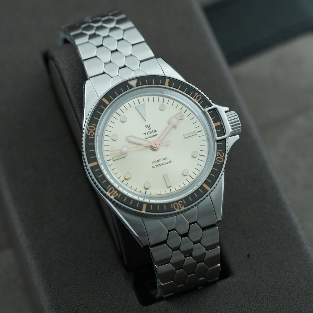 YEMA SUPERMAN GILT STEEL CMM.10 Champagner