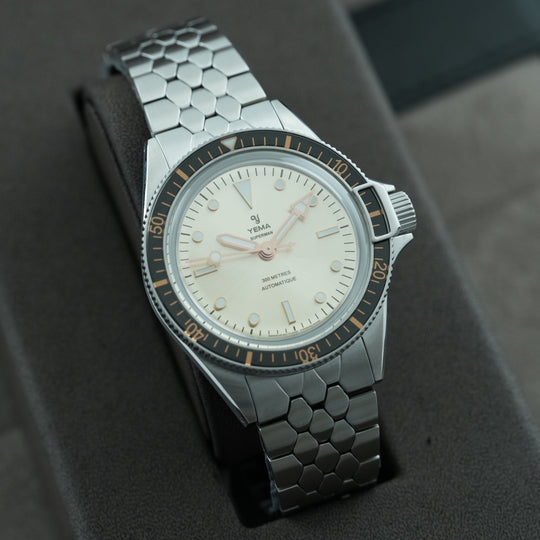 YEMA SUPERMAN GILT STEEL CMM.10 Champagner