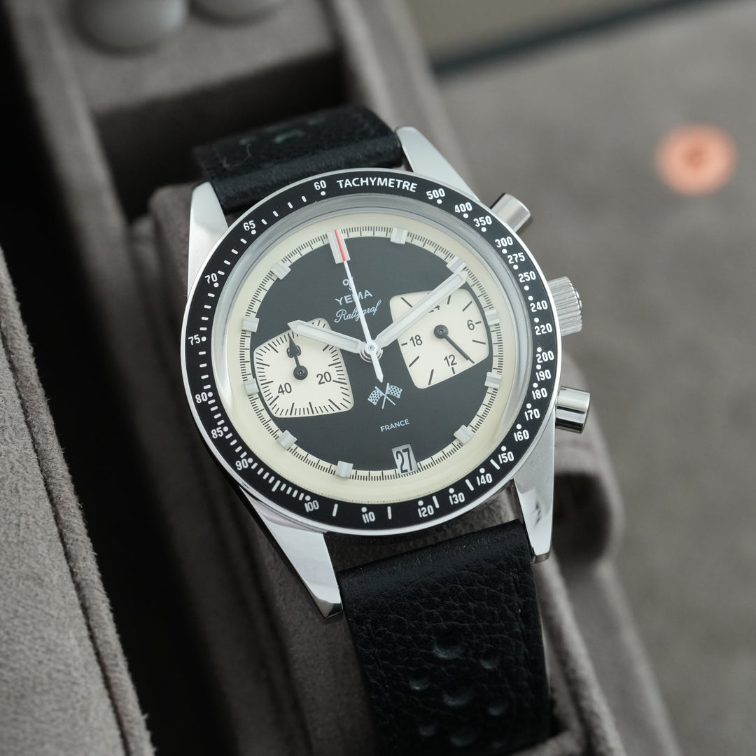 Yema RALLYGRAF MECA-QUARTZ Reverse Panda
