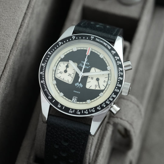 Yema RALLYGRAF MECA-QUARTZ Reverse Panda
