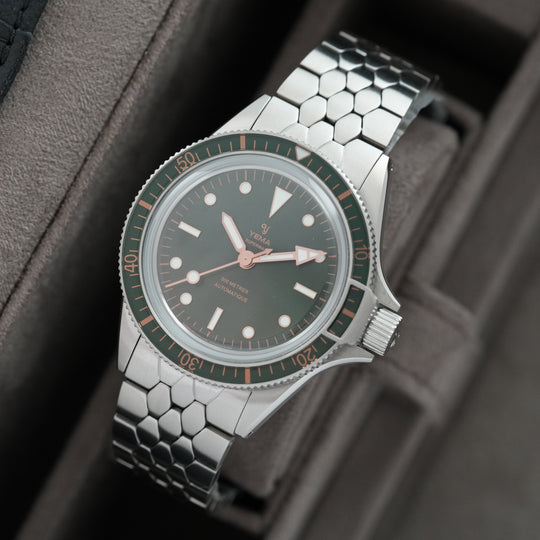 YEMA SUPERMAN GILT STEEL CMM.10 Grün