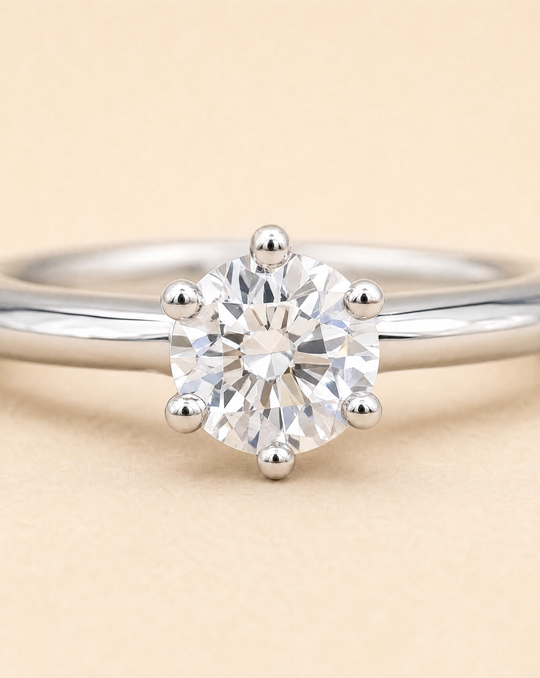 Tiffany &amp; Co. Solitär-Ring mit 0,20 ct Brillant