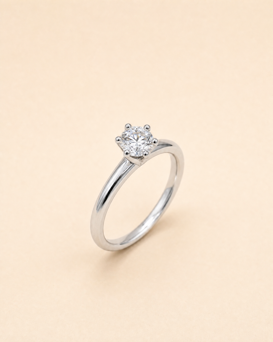Tiffany &amp; Co. Solitär-Ring mit 0,20 ct Brillant