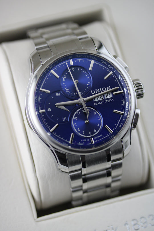 UNION Glashütte Viro Chronograph 43 mm (Full Set)