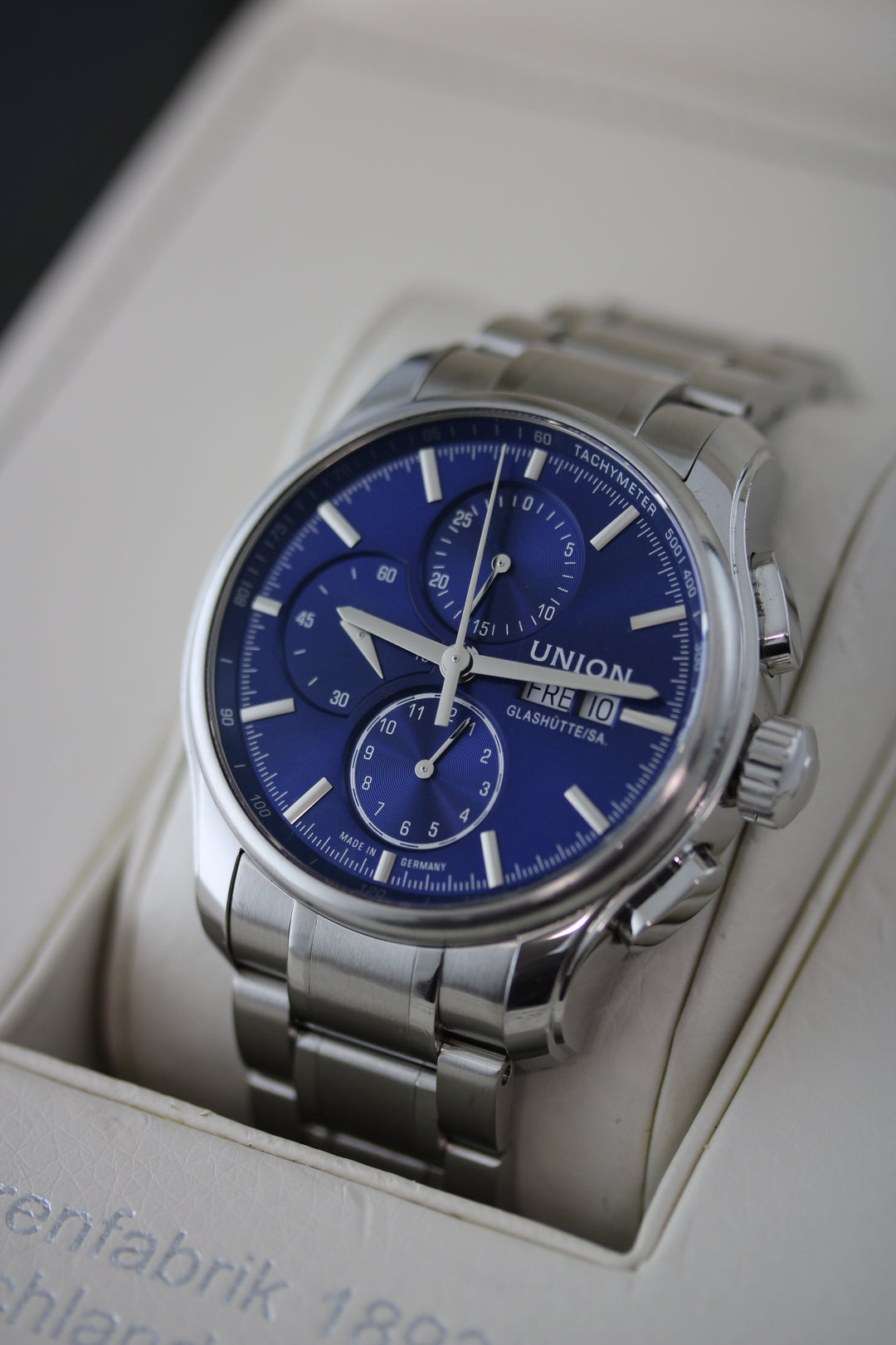 UNION Glashütte Viro Chronograph 43 mm (Full Set)