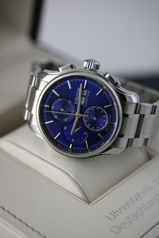 UNION Glashütte Viro Chronograph 43 mm (Full Set)