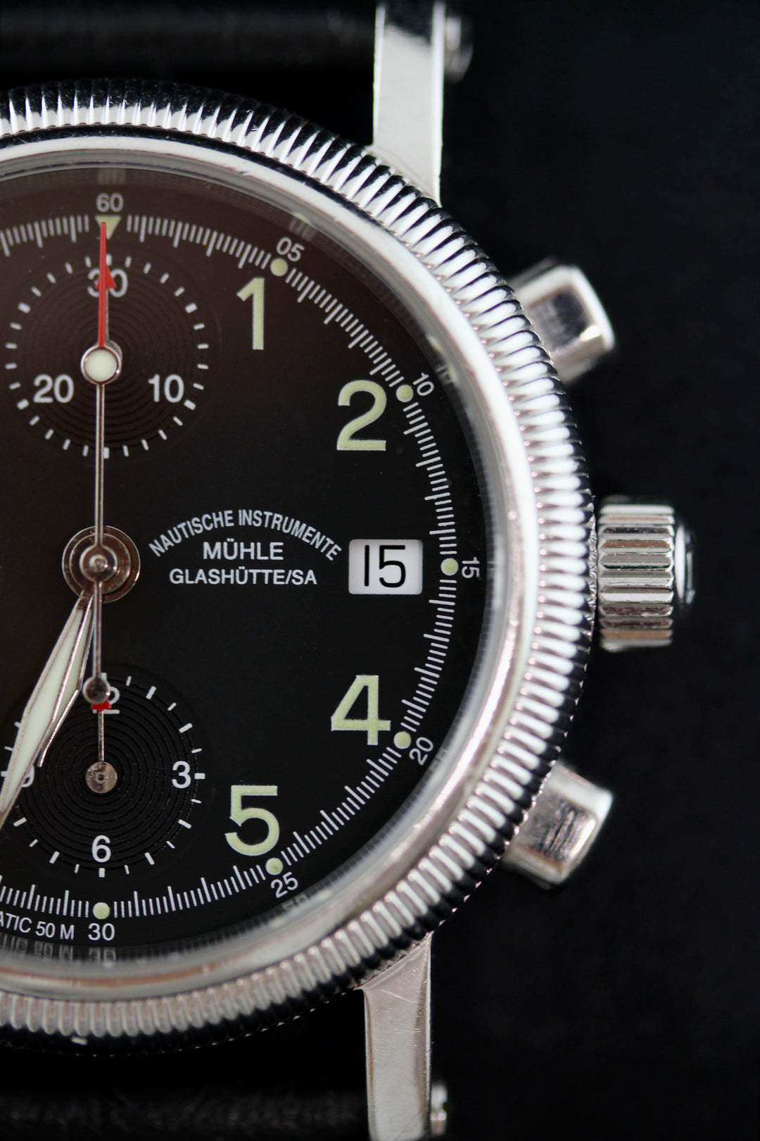 Mühle Glashütte Chronograph 37,5 mm - Full Set