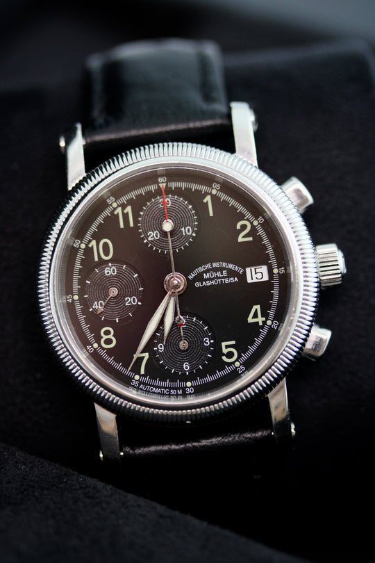 Mühle Glashütte Chronograph 37,5 mm - Full Set
