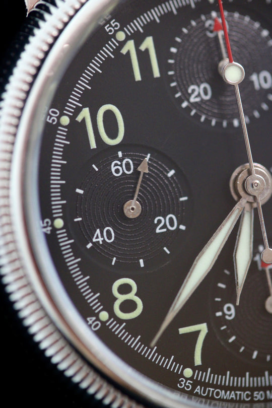 Mühle Glashütte Chronograph 37,5 mm - Full Set