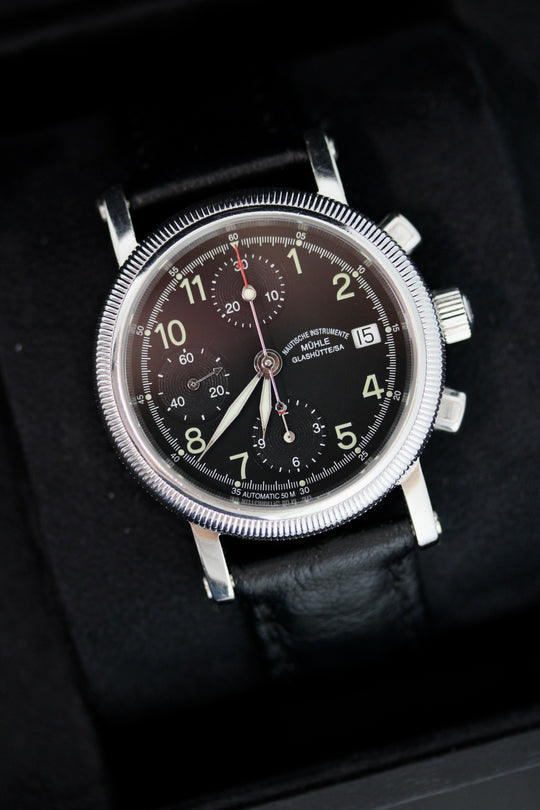 Mühle Glashütte Chronograph 37,5 mm - Full Set