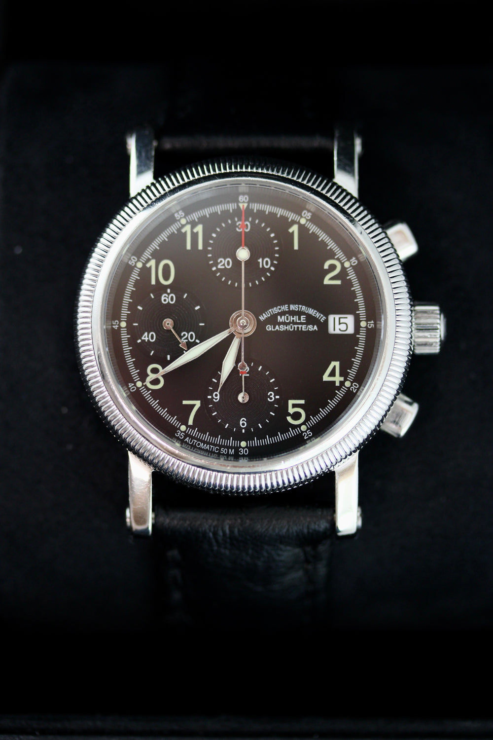 Mühle Glashütte Chronograph 37,5 mm (Full Set)
