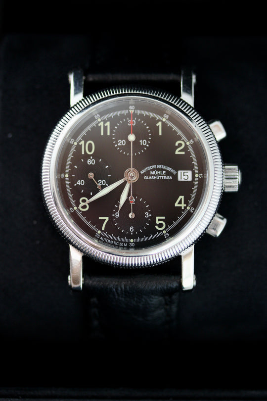 Mühle Glashütte Chronograph 37,5 mm - Full Set