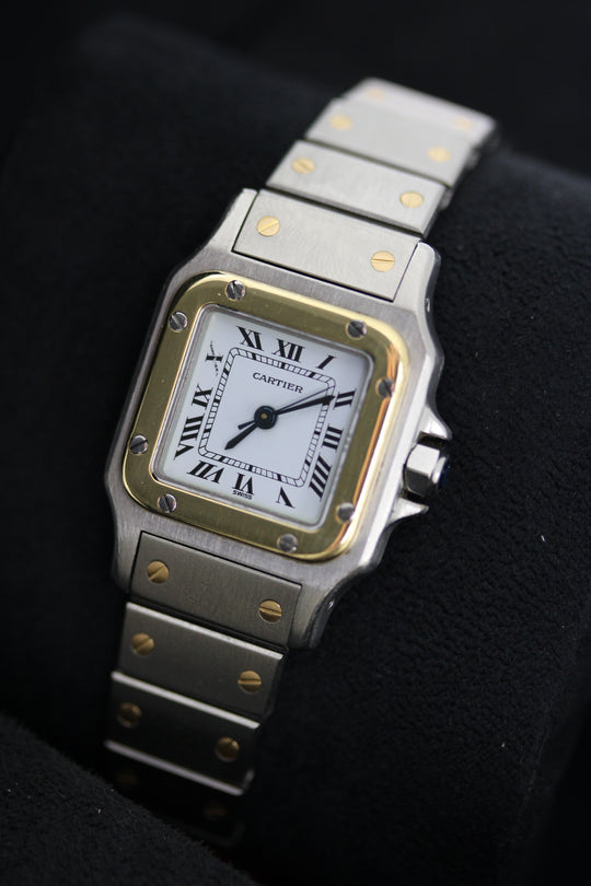Cartier Santos Galbée 1988 (mit Papieren)